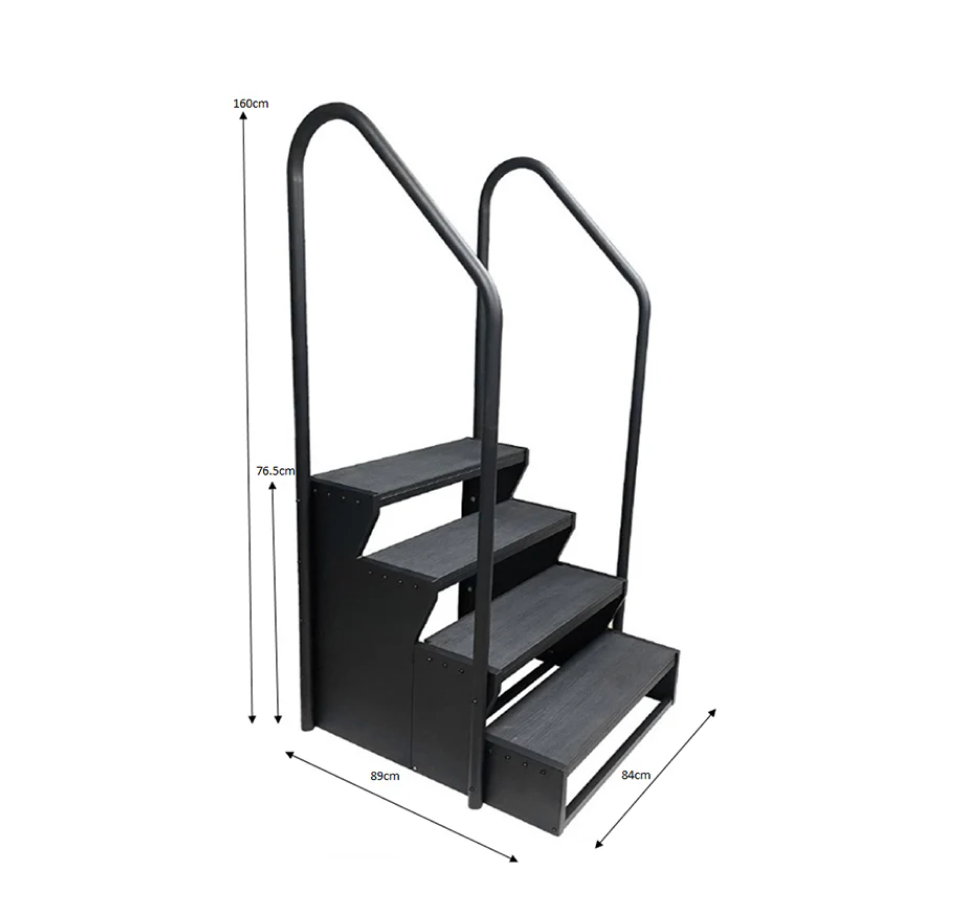 4 Tier Swim Spa Steps