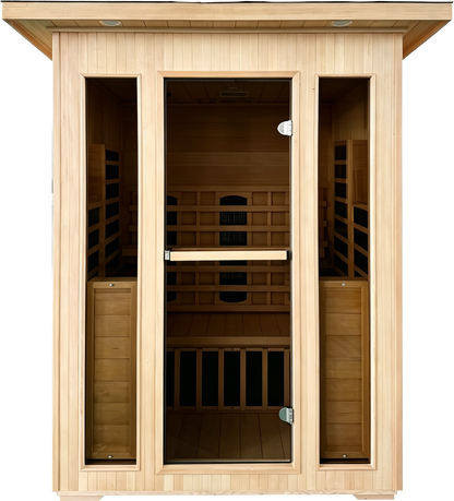 Outdoor: 3-4 Person Infrared Sauna
