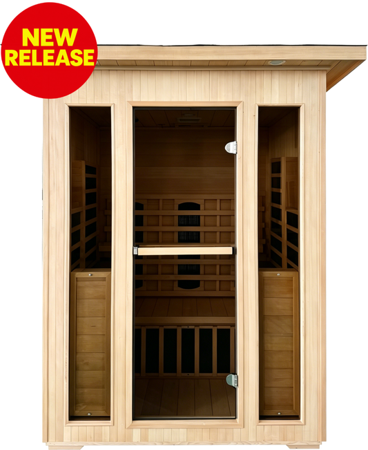 Outdoor: 3-4 Person Infrared Sauna